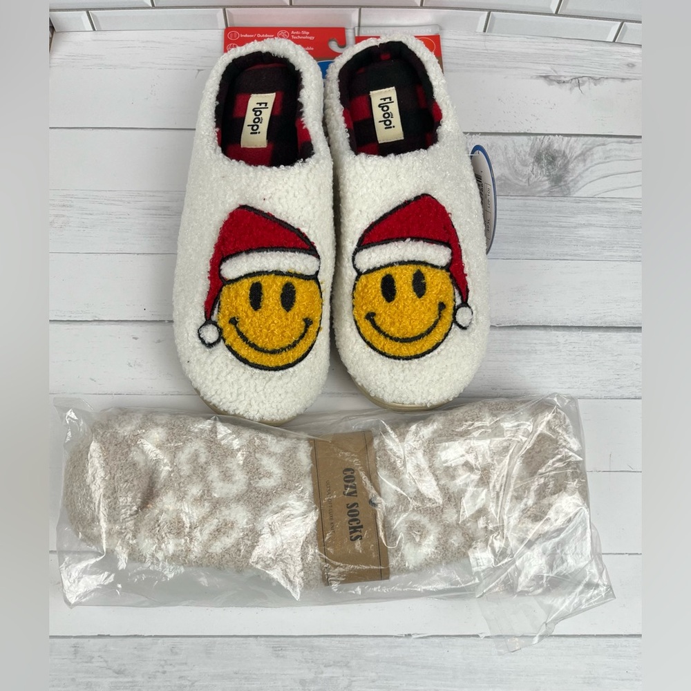 Floopi Size:L(9/10) Women Seasonal Slippers Multi Color Memory Foam